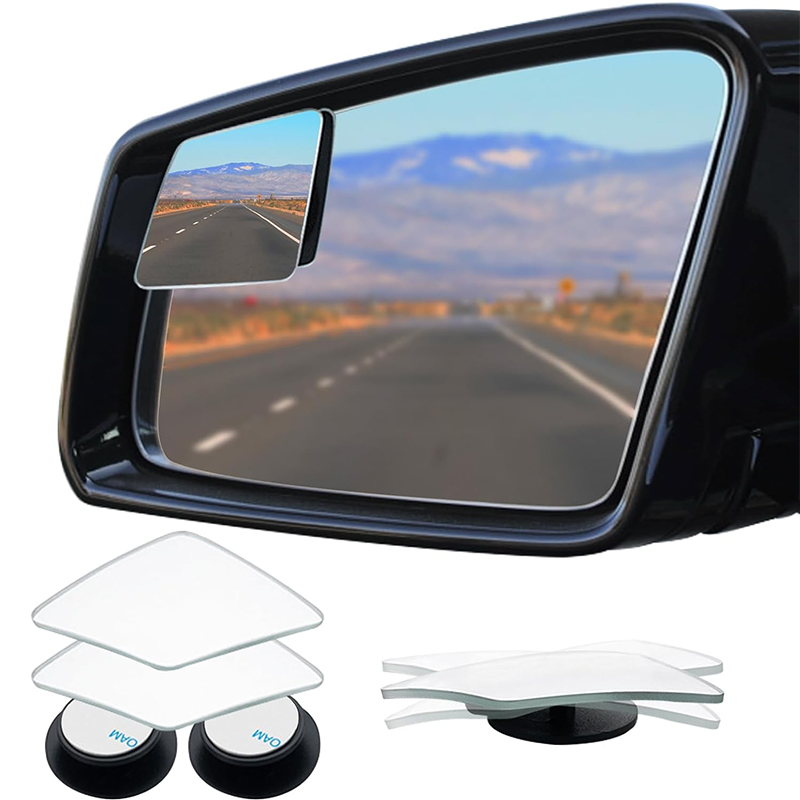 Car Blind Spot Mirror - Kaca Spion Mobil Tanpa Bingkai Berlian,