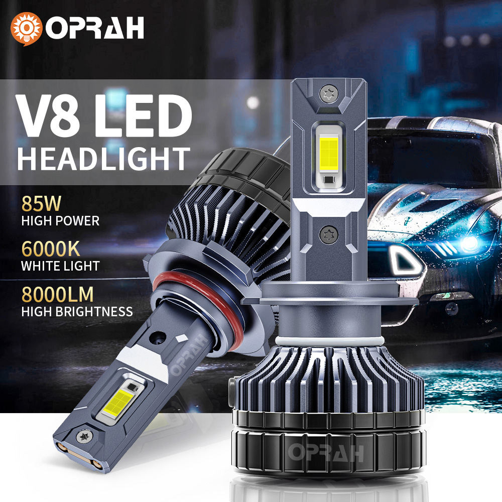 Car Accessories Light - Oprah 2 buah lampu depan LED
