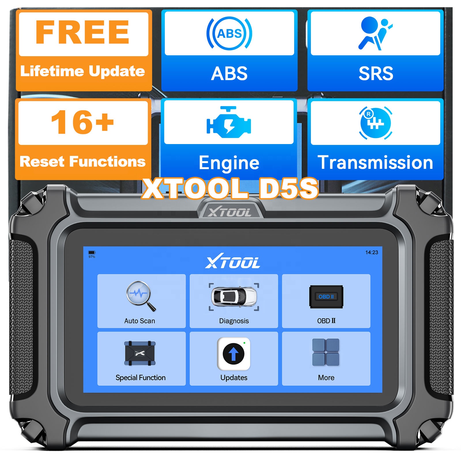 Obd2 Scanner - Untuk Scanner OBD2 D5S 12V Pembaruan
