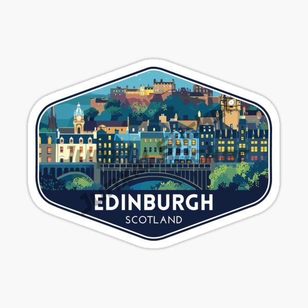 Car Accessories Edinburgh - EDINBURGH SCOTLAND Stiker Mobil Pemandangan Alam