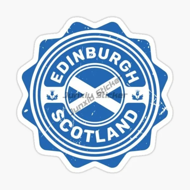Car Accessories Edinburgh - Stiker Mobil Pemandangan EDINBURGH SCOTLAND Stiker