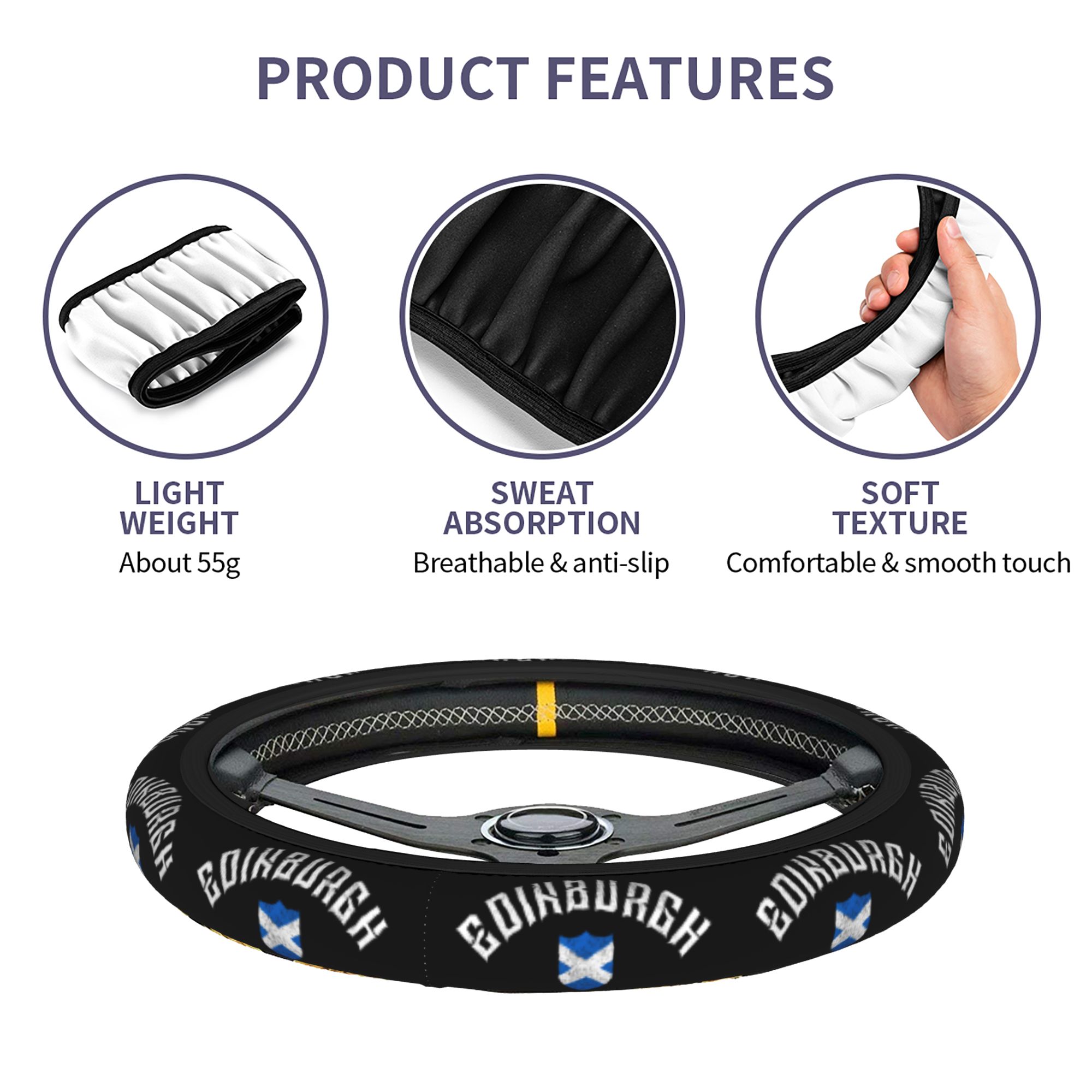 Penutup Setir Mobil Edinburgh  - Car Accessories Edinburgh ulasan dan harga
