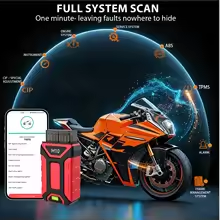 Alat Diagnostik Sepeda Motor B - Obd2 Scanner ulasan dan harga