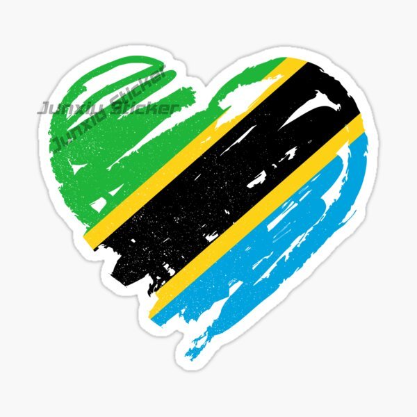 Stiker Mobil Bendera TANZANIA  - Car Accessories Zanzibar ulasan dan harga