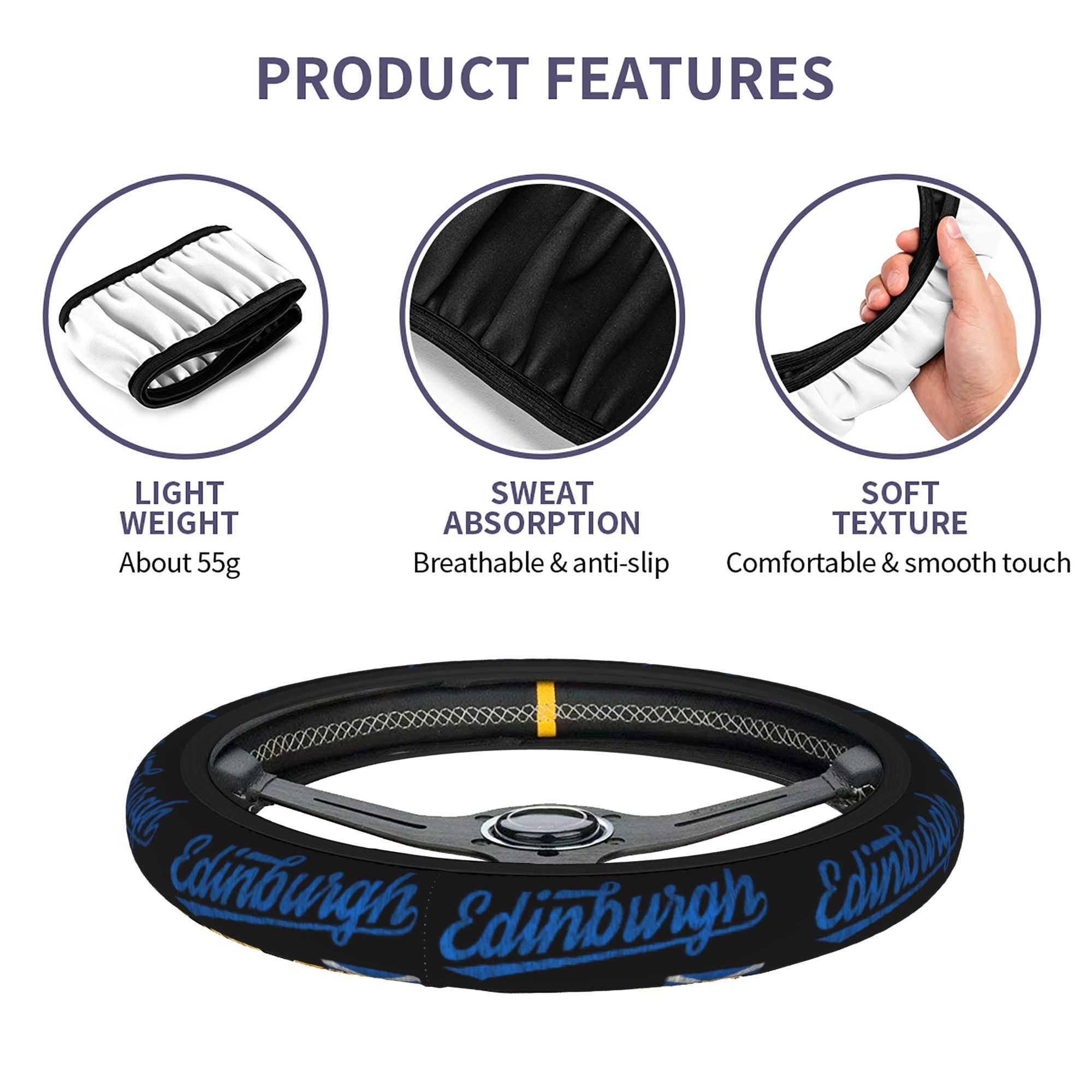 Penutup Setir Mobil Edinburgh  - Car Accessories Edinburgh ulasan dan harga