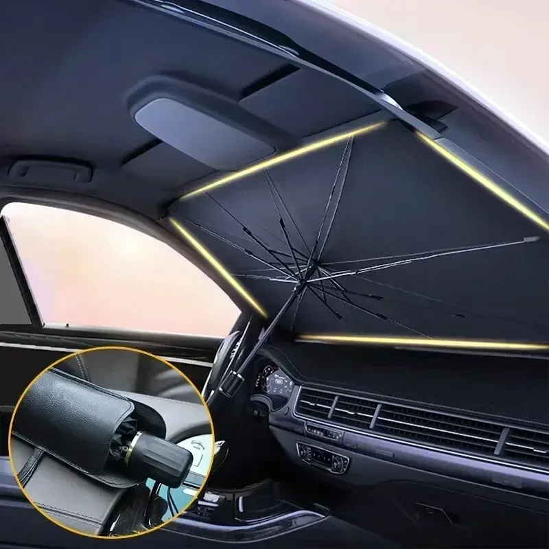 Penutup Kaca Depan Mobil Lipat - Automatic Car Sunshade ulasan dan harga