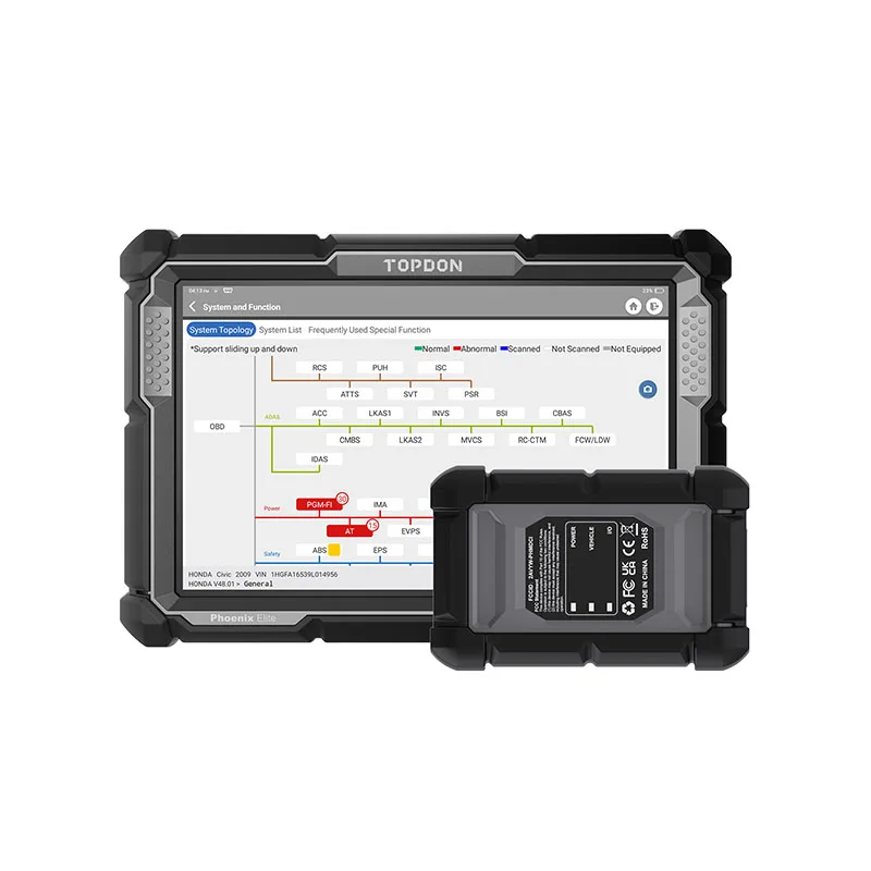 TOPDON PHOENIX ELITE Alat Pemi - Obd2 Scanner ulasan dan harga