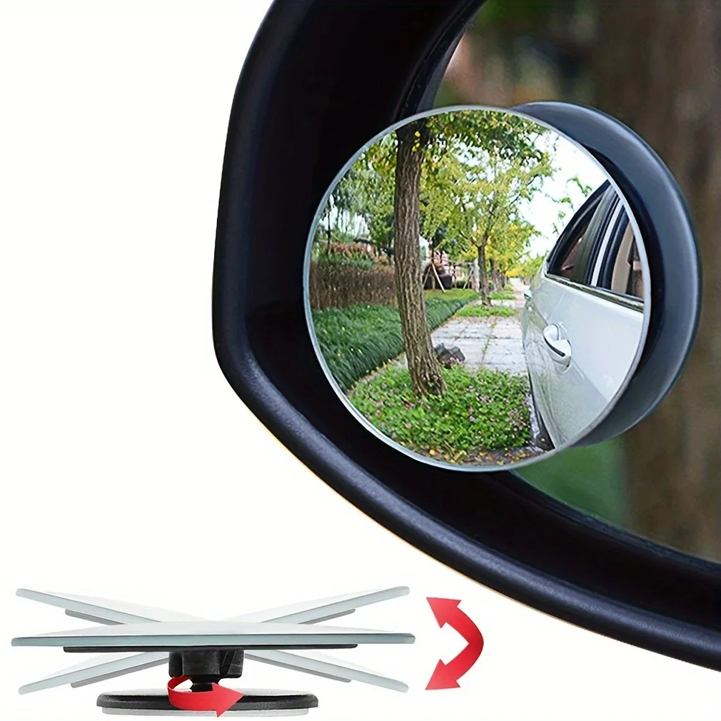 2 Buah Kaca Spion Mobil Cermin - Car Blind Spot Mirror ulasan dan harga