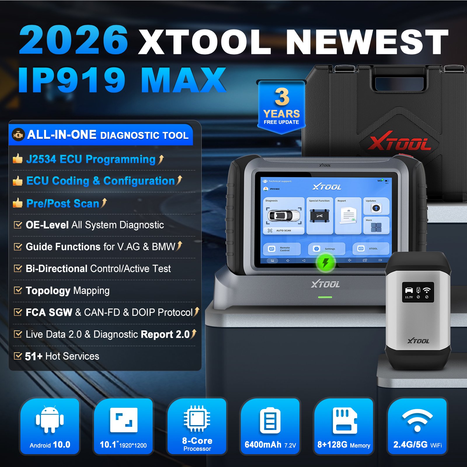 Alat Pemrograman ECU XTOOL IP9 - Obd2 Scanner ulasan dan harga