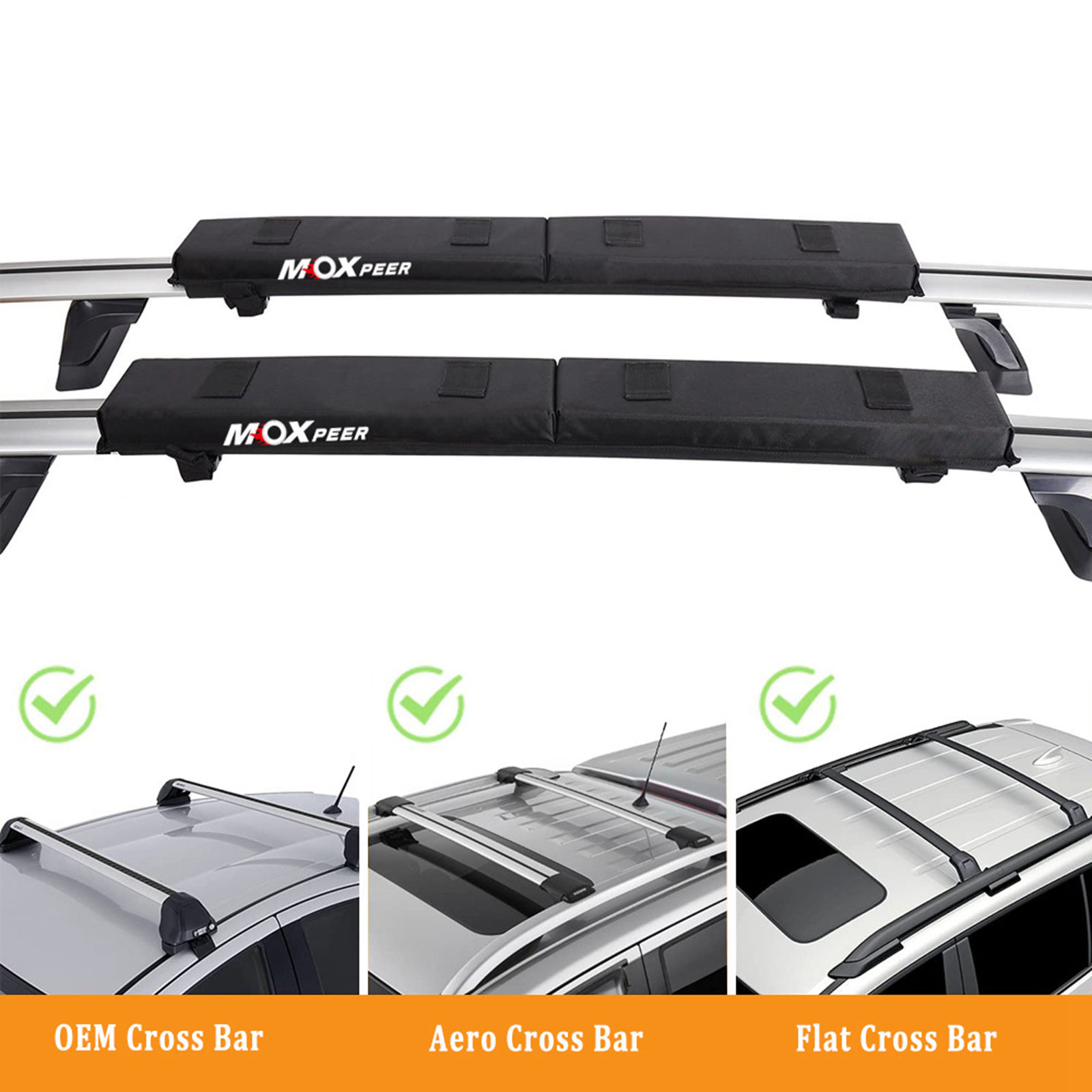 Set Bantalan Rak Atap Mobil Un - Car Roof Rack Cross Bar ulasan dan harga