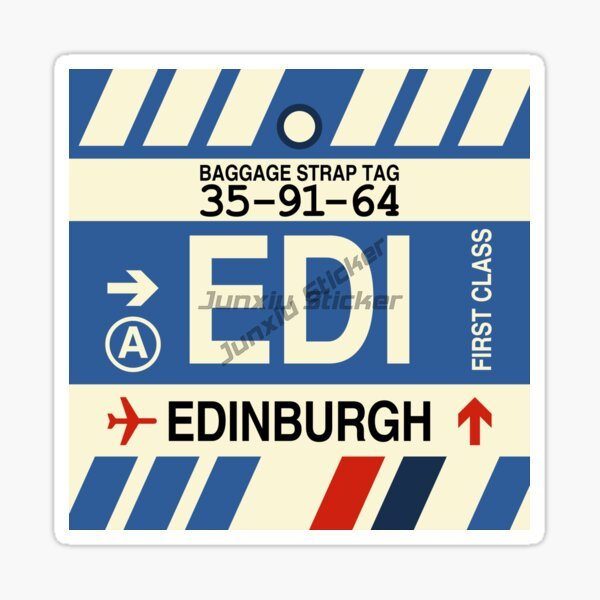 Stiker Mobil Pemandangan EDINB - Car Accessories Edinburgh ulasan dan harga