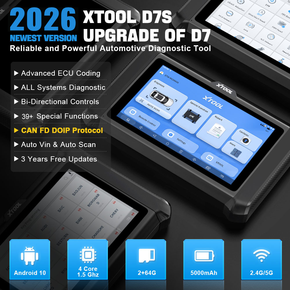 Alat Diagnostik XTOOL D7S untu - Obd2 Scanner ulasan dan harga